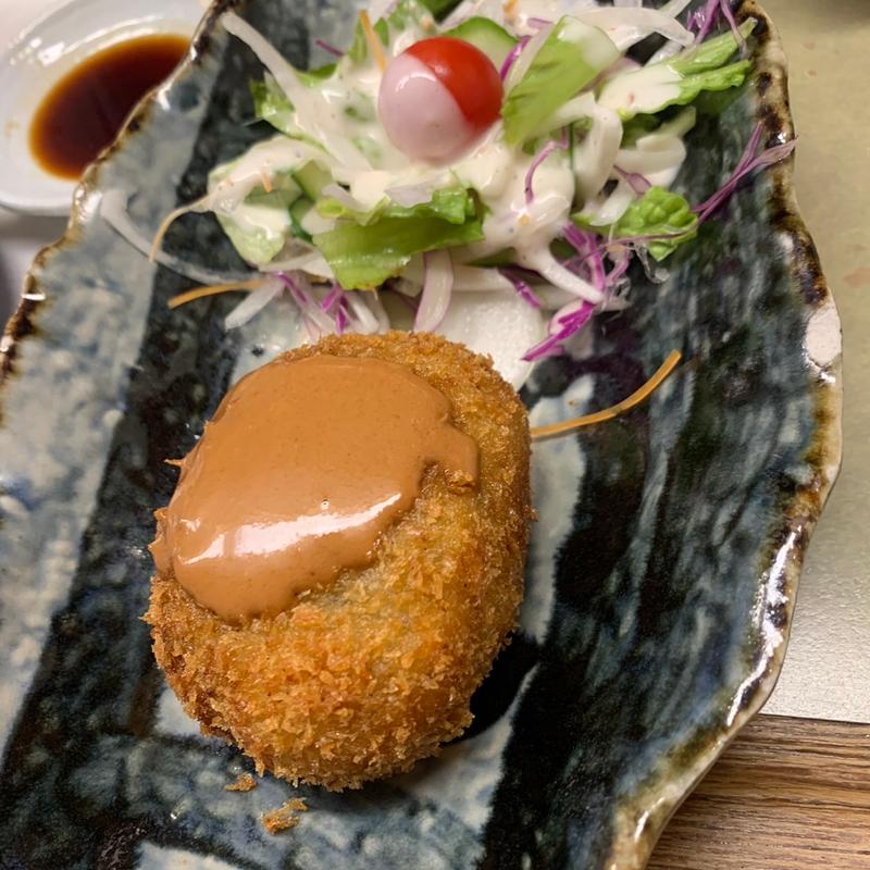 あさりコロッケ(じねん 鰻谷南通り店)