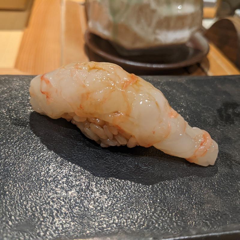 ボタン海老(鮨　心白)