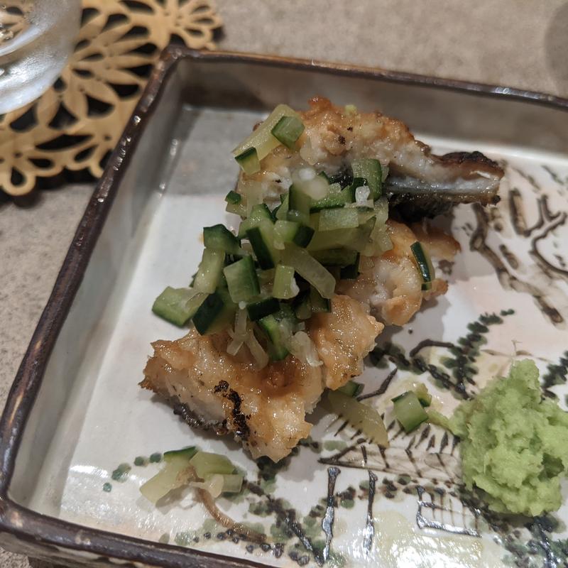 石巻産天然うなぎ(鮨　心白)