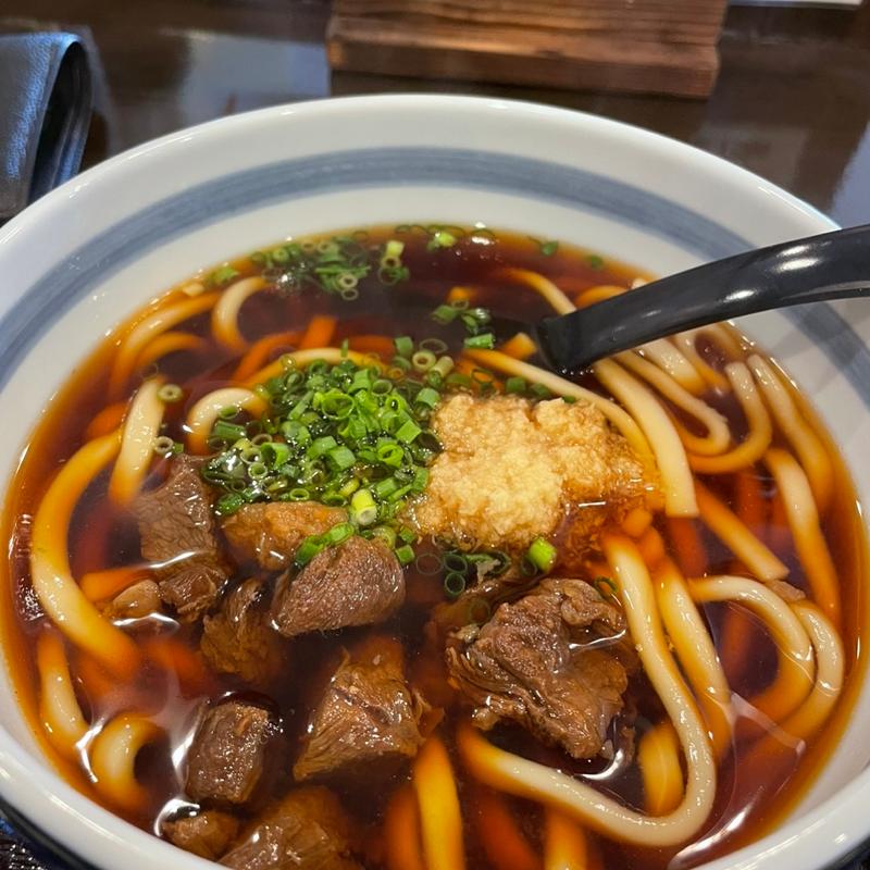 肉うどん（並盛）(小倉 肉うどん ツラミ)