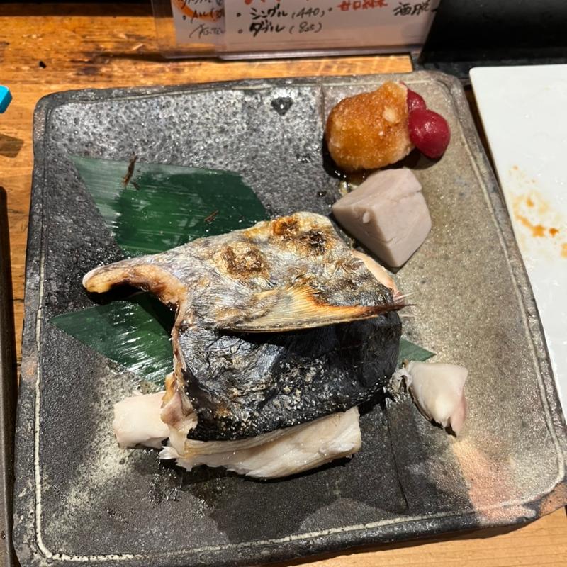 鰆のカマ焼き(立呑み もんぞう)