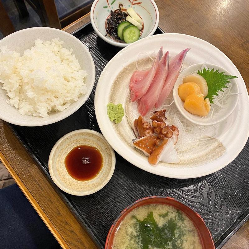 刺身盛り合わせ定食(ときわ食堂 （ときわしょくどう）)