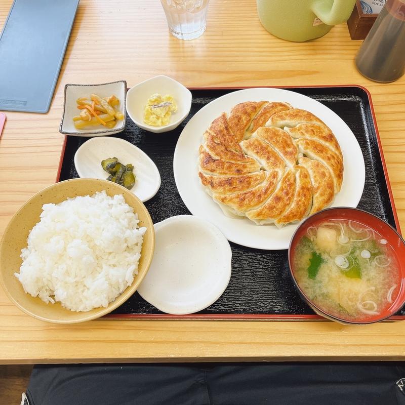 美さと定食（エゴマギョウザ）(味さと)