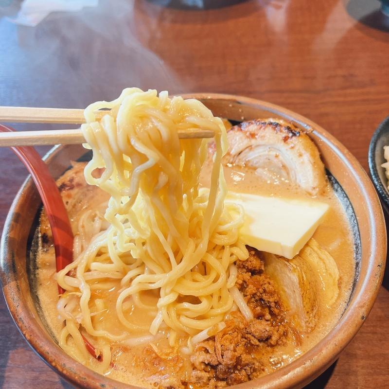 北海道味噌味噌漬け炙りチャーシュー麺(田所商店　郡山南店)