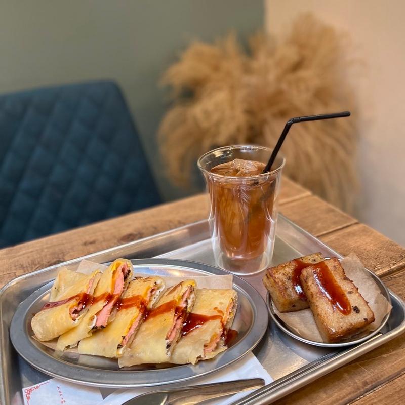 火腿起司蛋餅(台湾早餐天国)