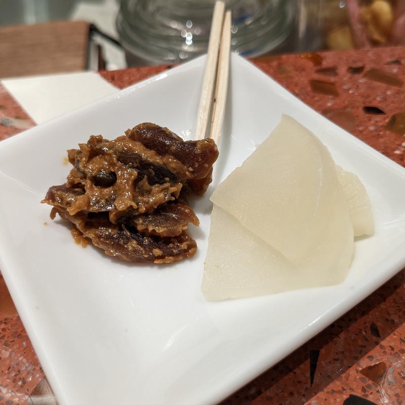 紀ノ川漬けと奈良漬け(平和どぶろく兜町醸造所)