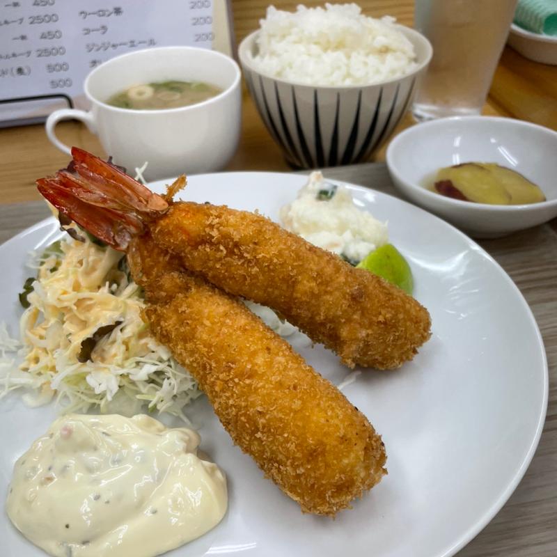 大エビフライ(なべさん家)