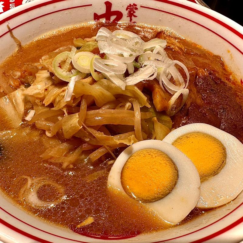 インドラーメン（味噌）(蒙古タンメン中本 新宿店 （もうこたんめんなかもと）)