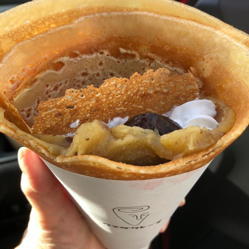 栗あんホイップ(ウエダクレープ)