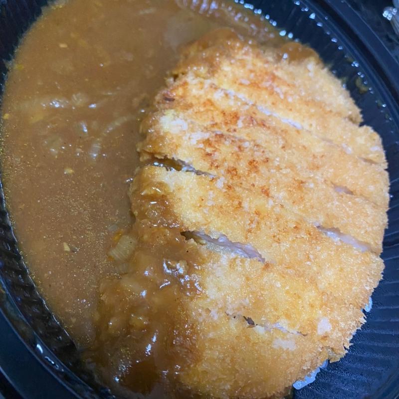 糸島豚カツカレー(家庭料理エプロンママ名島店)