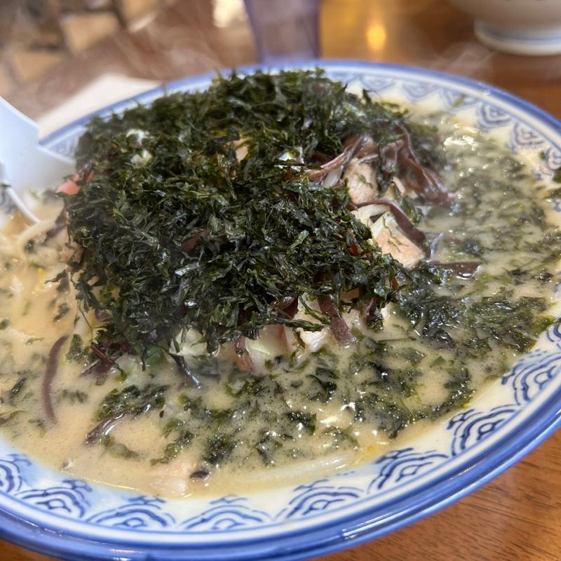 特製ちゃんぽん+岩のりトッピング(井手ちゃんぽん 佐世保店)