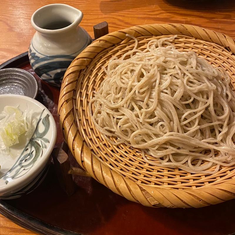 ざるそば(源氏蕎麦)