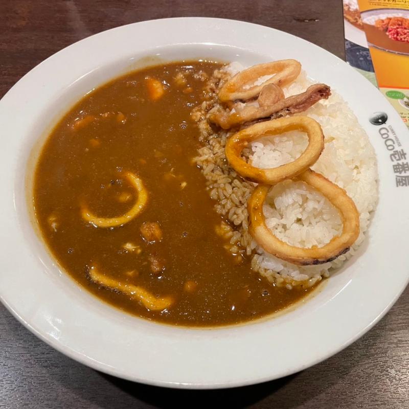 海の幸カレー＋イカ＋400g(CoCo壱番屋 大府共和店 （ココイチバンヤ）)