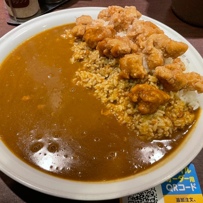 フライドチキンカレー＋Fチキン＋600g(CoCo壱番屋 大府共和店 （ココイチバンヤ）)
