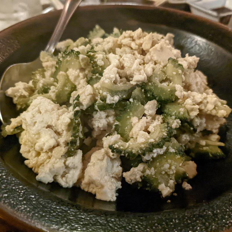 ゴーヤチャンプル(薩摩おごじょ)