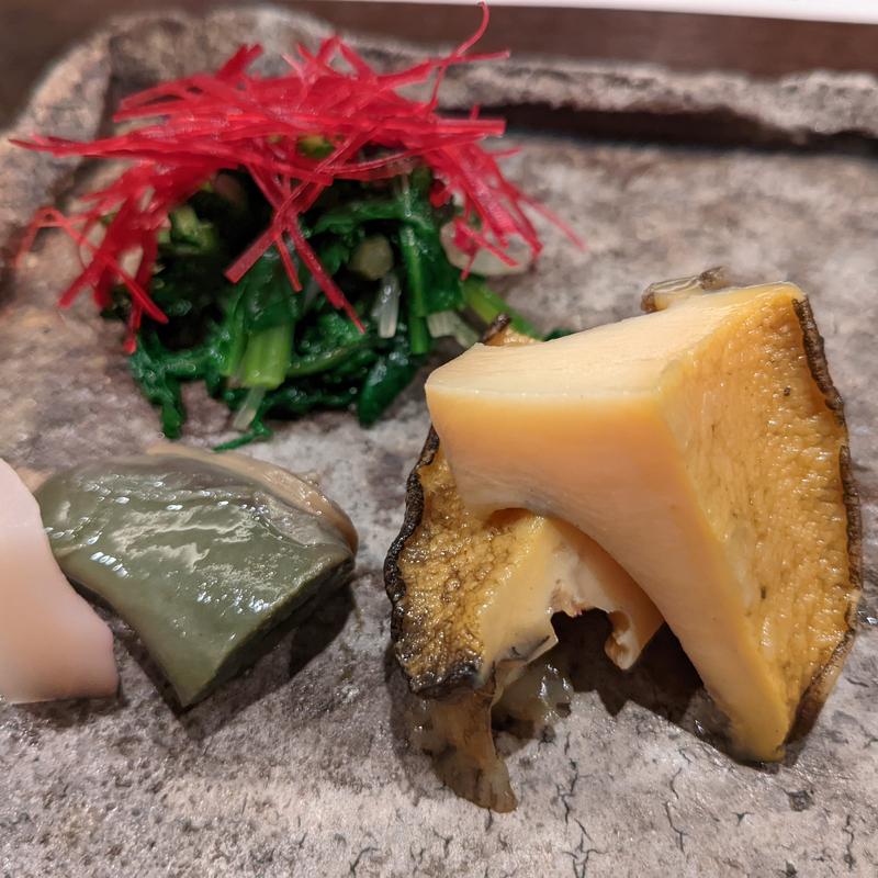 黒鮑福良煮(日本料理　花坊-hanabo- )