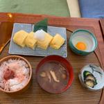 烏骨鶏　だし巻き定食