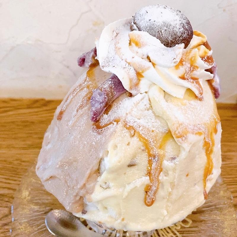 芋栗プリンモンブランのメルバ(ウサギヤサロン)