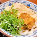 タル鶏天ぶっかけうどん(丸亀製麺広島東雲)