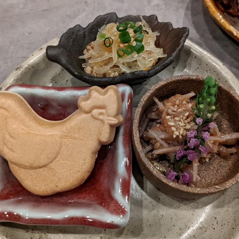 前菜3点盛(汐汲坂 恵びね)