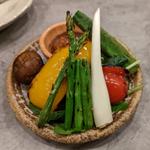 焼野菜盛合せ(汐汲坂 恵びね)
