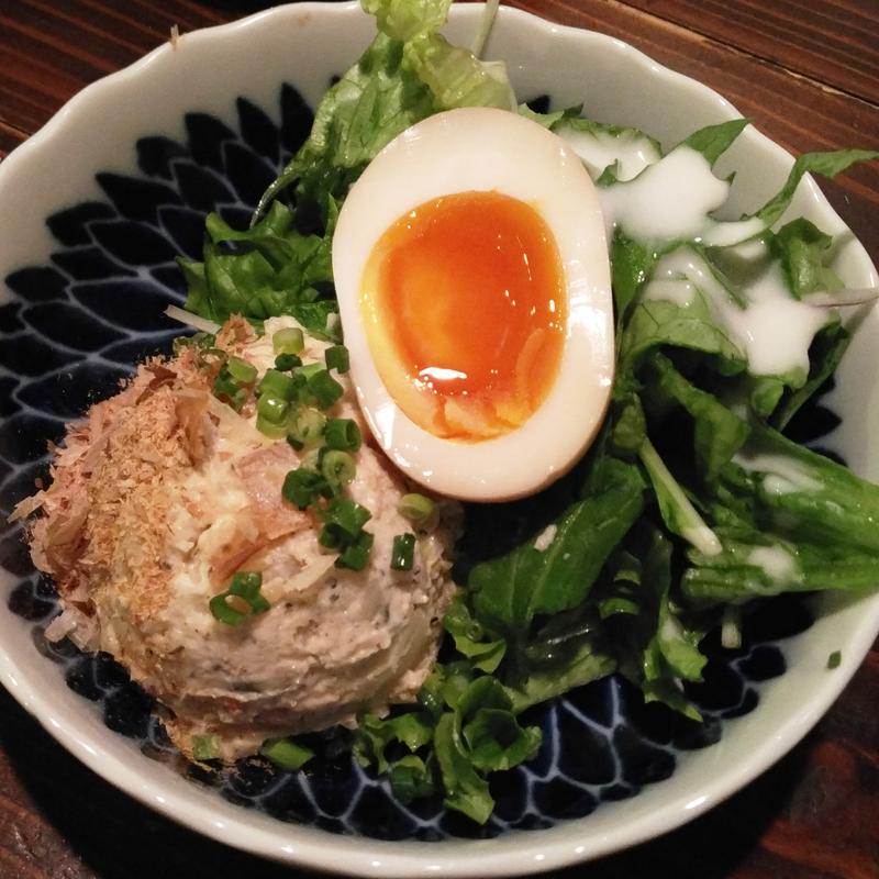 大人のポテサラ（ハーフサイズ）(酒飯場ででででん )