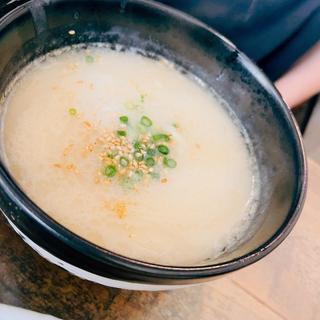 つけ麺　鶏白湯スープ(つけ麺八芒星)