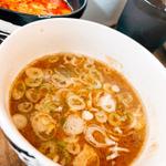 王道スープ　つけ麺(つけ麺八芒星)