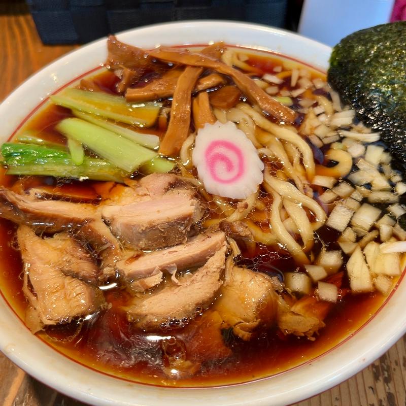 秩父醤油らーめん(麺屋たつみ喜心 狭山店)