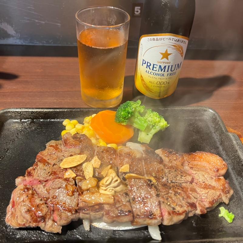オージービーフリブステーキ(いきなりステーキ プレナ幕張店)