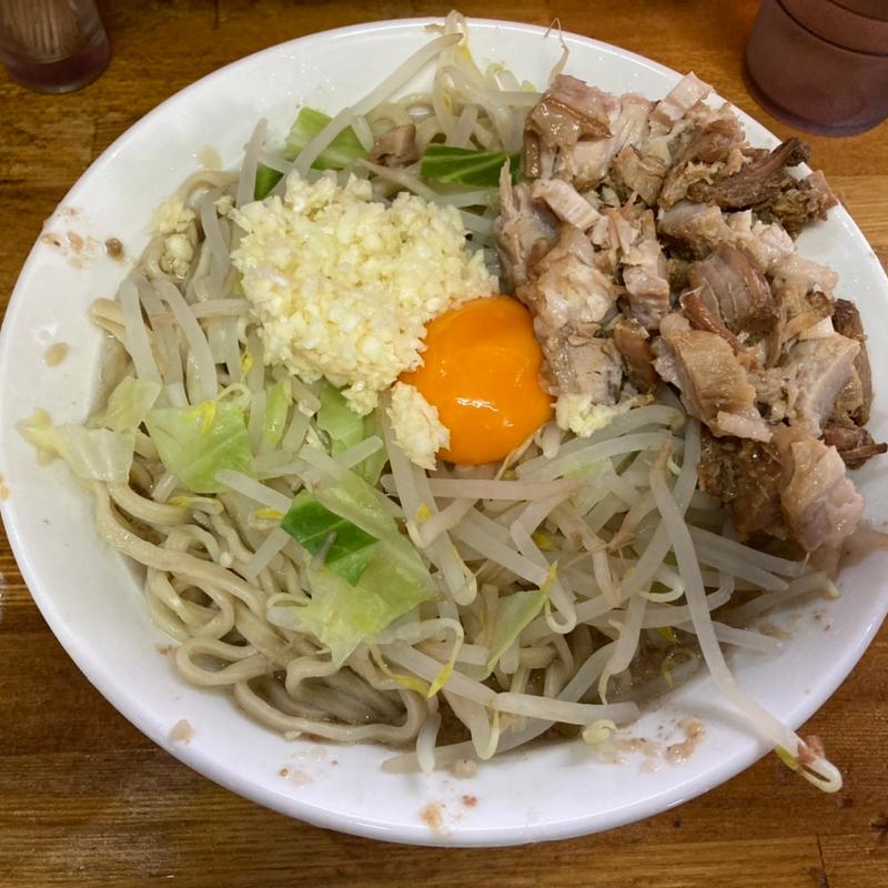 油そば(ラーメン髭 （らーめんひげ）)