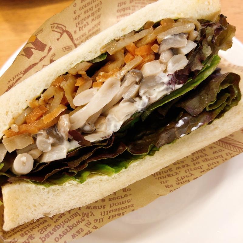 信州きのこ(サンドイッチとコーヒーの店vegetavore)