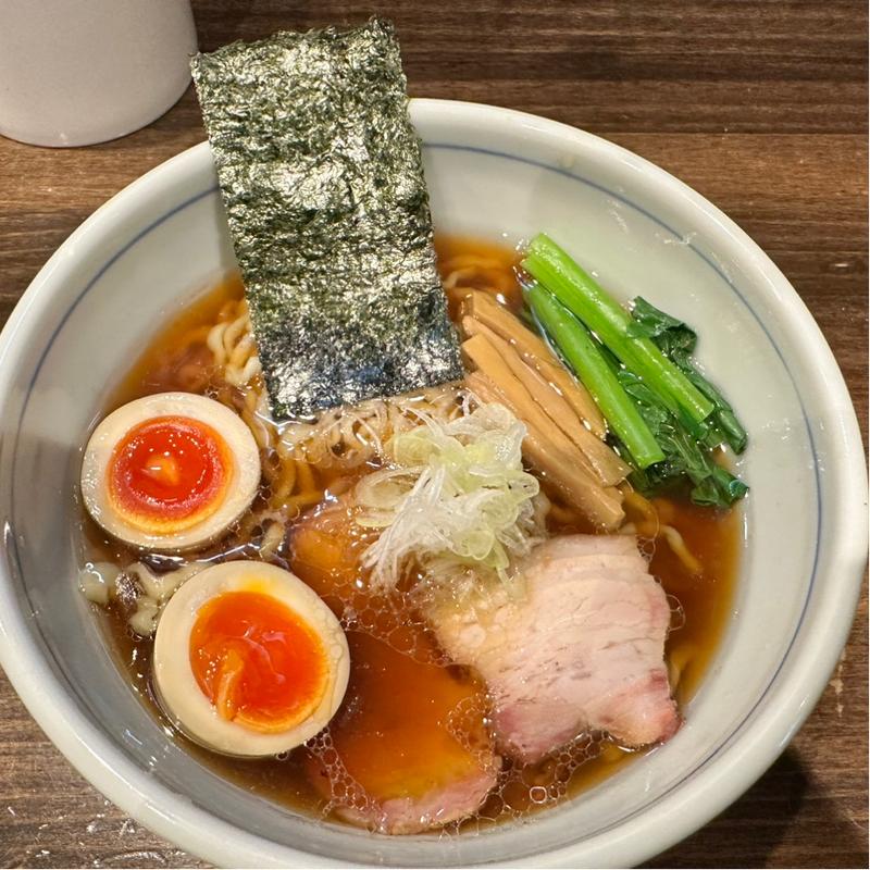 味玉中華そば(醤油)(櫻井中華そば店)