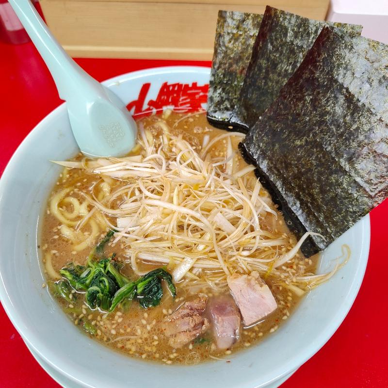 ネギラーメン (味噌)(山岡家 樽川店 （やまおかや）)