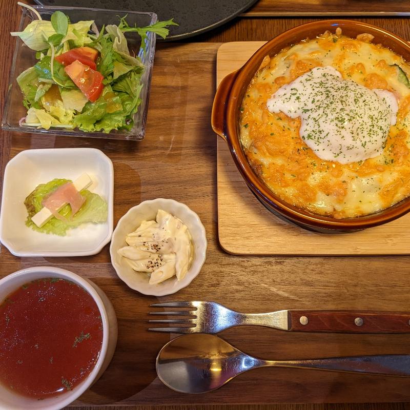 焼きカレードリアランチ(ドナルド珈琲)