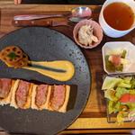 大人のカツサンドセット(ドナルド珈琲)