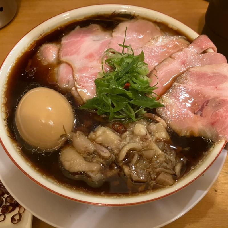 豚醤油太麺特製(Ramen 辻)