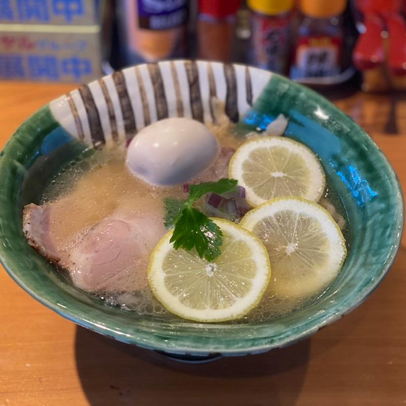 しおレモンラーメン🍋(麺屋 かぐや)