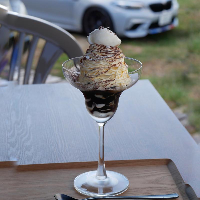 ティラミスパフェ(キャラメルハウス 八ヶ岳)