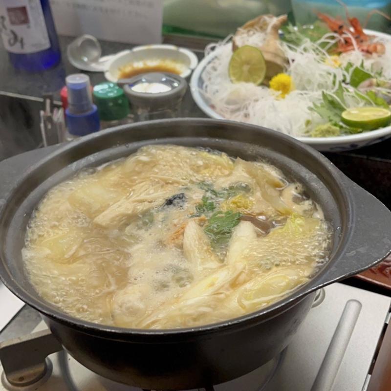 鮟鱇鍋(寿司・和風料理 米八)