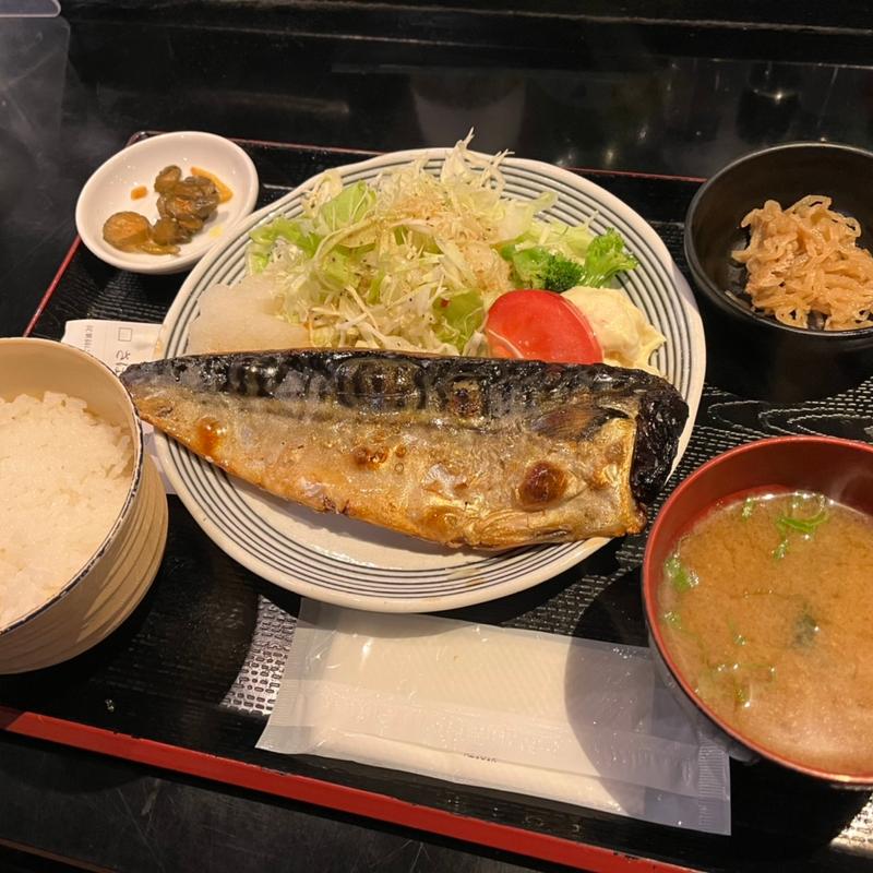 さば定食(もり平 )