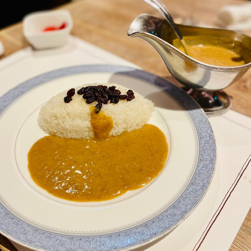 金谷ホテルランチコース　百年ライスカレー(NIKKO KANAYA HOTEL CRAFT GRILL （日光金谷ホテル クラフトグリル）)