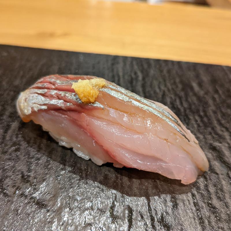 アジ(鎌倉 長谷 鮨山もと)