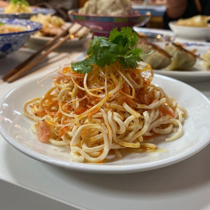干し豆腐と干しえび(餃子ニュー 岐阜)