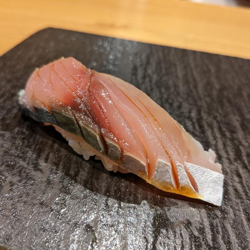 〆サバ(鎌倉 長谷 鮨山もと)