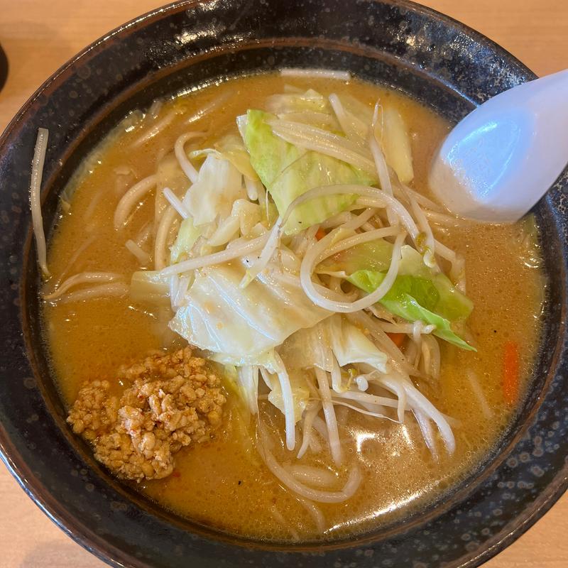 元祖味噌ラーメン(濃厚味噌ラーメン 北のれん本店)