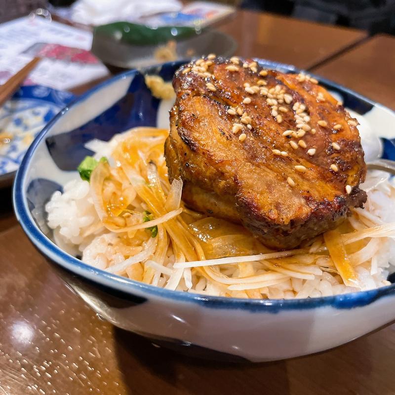 チャーシュー丼(あぶり 清水 市ヶ谷店)