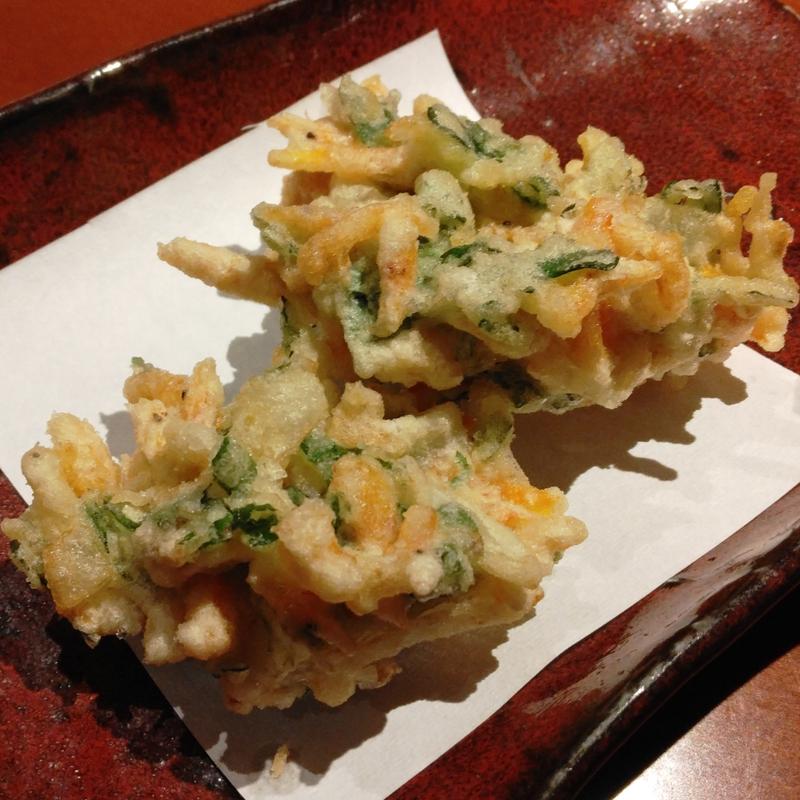 桜えびと野菜のかき揚げ(伊達路 （だてじ）)