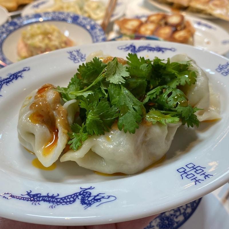 水餃子(パクチー)(餃子ニュー 岐阜)