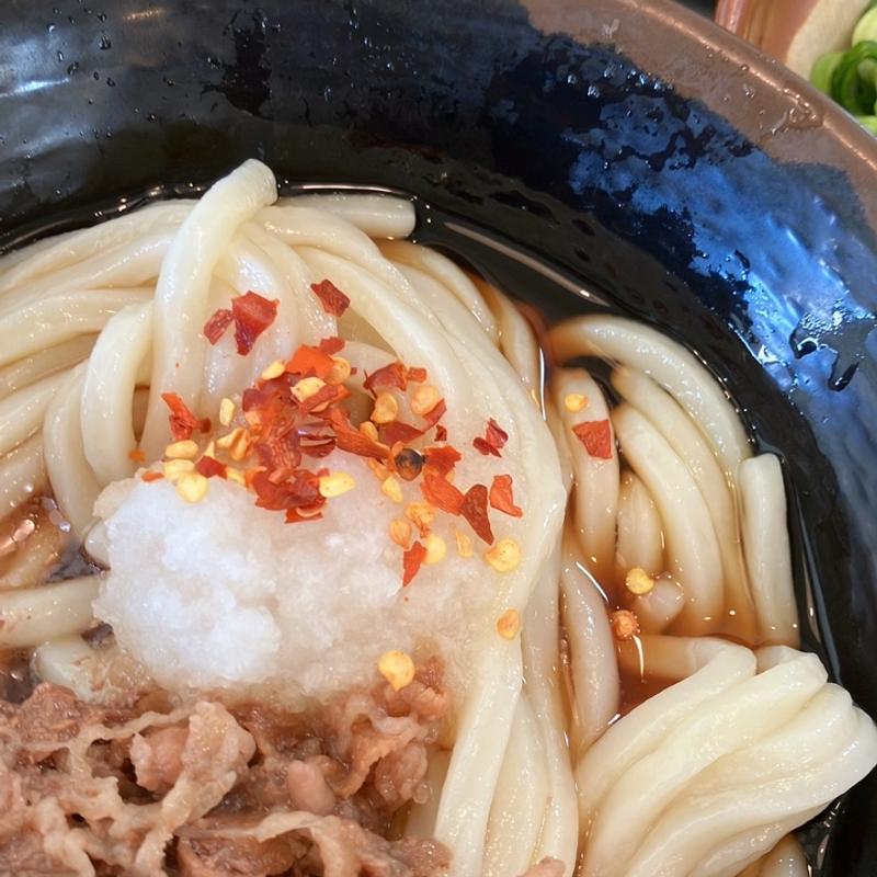 肉ぶっかけおろしうとん(どんどん 光店)